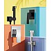 Гигиенический душ со смесителем Raglo R01.53.06 Черный матовый