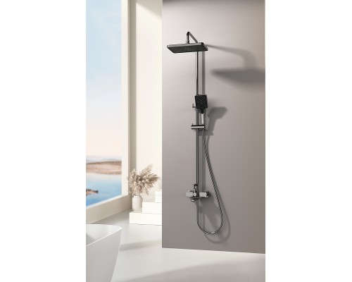 Душевая система Splenka S30.24.09 Графит матовый