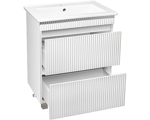 Тумба под раковину Runo Модена 65 00-00001452 Белая