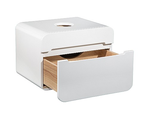 Тумба под раковину Runo Ницца 60 00-00002122 Белая