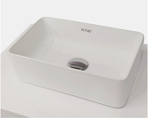 Раковина-чаша Runo Duo 38 00-00001356 Белая