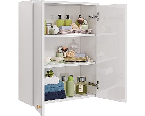 Подвесной шкаф Dreja Luno 60 99.2006 Белый глянец