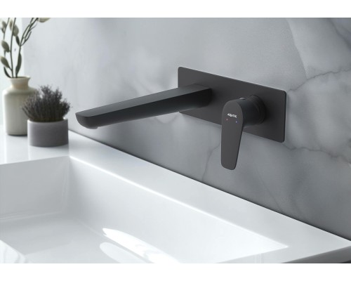 Смеситель для раковины Aquatek Бетта AQ1113MB Черный матовый