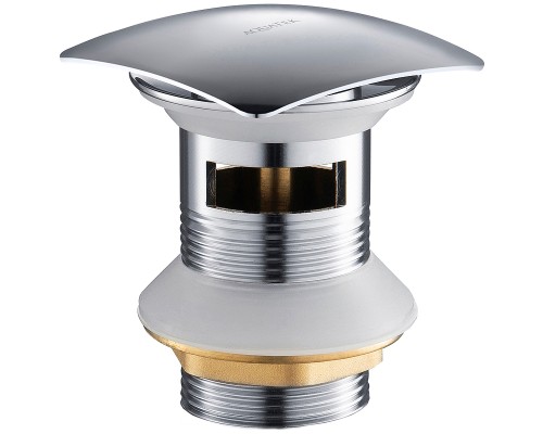 Донный клапан Aquatek AQ6004CR click-clack Хром