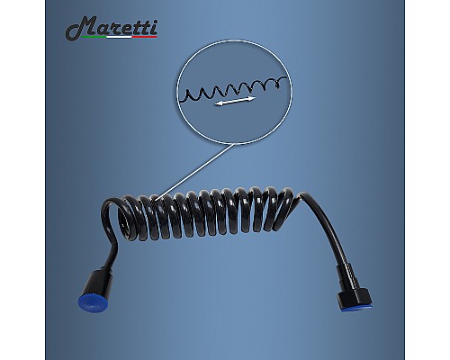 Гигиенический душ со смесителем Maretti Project Black PB30RN69 Черный матовый