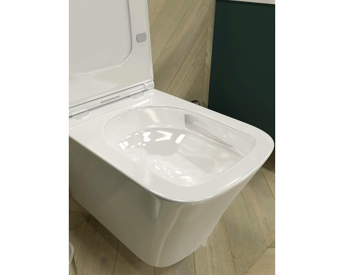 Комплект унитаза с инсталляцией Maretti Umbria UM76EA56052 с сиденьем Микролифт и Черной матовой клавишей смыва