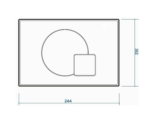 Комплект унитаза с инсталляцией Maretti Elena EA73EL74052 с сиденьем Микролифт и Белой матовой клавишей смыва