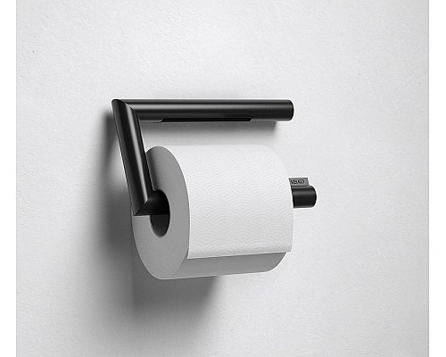 Держатель туалетной бумаги Keuco Collection Reva 12862 370000 Черный матовый Держатель туалетной бумаги Keuco Collection Reva 12862 370000 Черный матовый