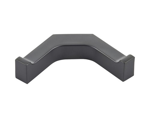 Двойной крючок Keuco Edition 11 11115 130000 Хром черный шлифованный