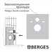 Комплект унитаза Berges Floe S Rimless с инсталляцией Atom Line с сиденьем Микролифт и клавишей смыва Хром глянцевый
