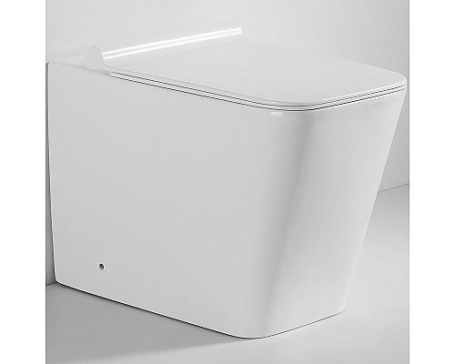 Унитаз beWash Kraft BKFSR005560 приставной Белый глянец с сиденьем Микролифт