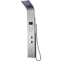 Душевая панель beWash BV4TMSP9776 с гидромассажем Хром