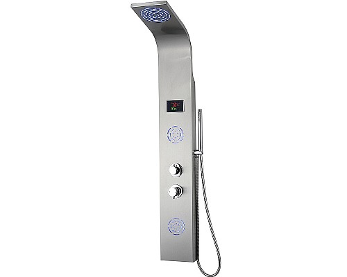 Душевая панель beWash BV4TMSP9776 с гидромассажем Хром