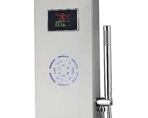 Душевая панель beWash BV4TMSP9776 с гидромассажем Хром