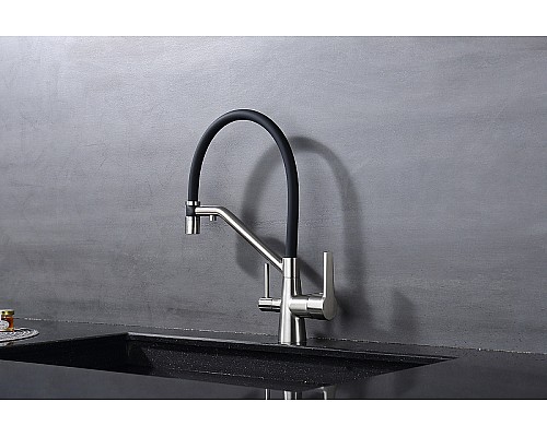 Смеситель для кухни Raglo R80.62.05 Сатин Черный