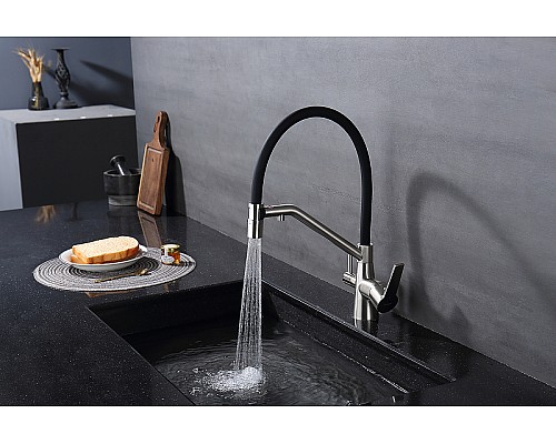 Смеситель для кухни Raglo R80.62.05 Сатин Черный