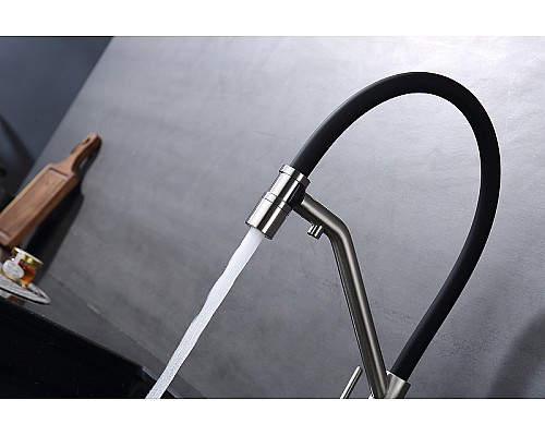 Смеситель для кухни Raglo R80.62.05 Сатин Черный