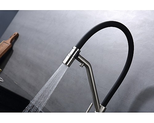 Смеситель для кухни Raglo R80.62.05 Сатин Черный