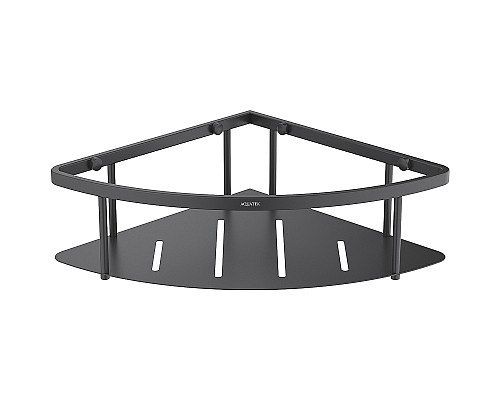 Полка корзина Aquatek AQ4926MB угловая Черная матовая