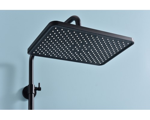 Душевая система Raglo R60.24.06 Черная матовая