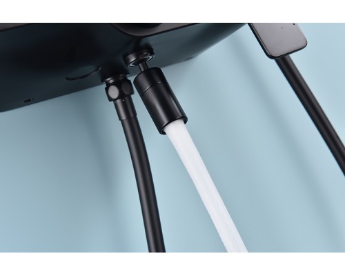 Душевая система Raglo R60.24.06 Черная матовая