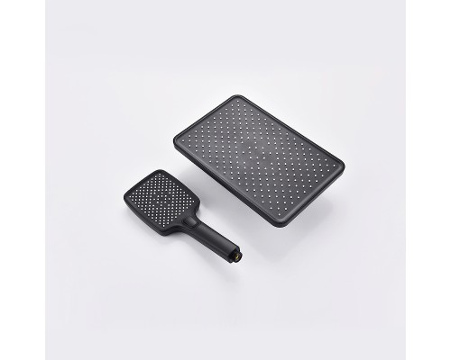 Душевая система Raglo R60.24.06 Черная матовая