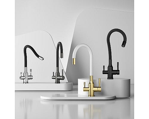 Смеситель для кухни Raglo R81.64.06 Черный матовый