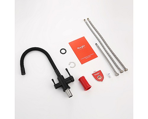 Смеситель для кухни Raglo R81.64.06 Черный матовый