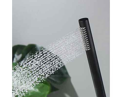 Ручной душ Aquatek Европа AQ2002MB Черный матовый