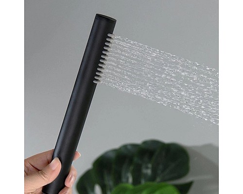 Ручной душ Aquatek Европа AQ2002MB Черный матовый