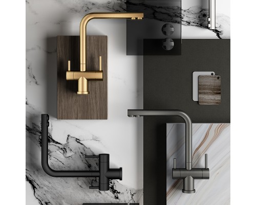 Смеситель для кухни Splenka S70.61.09 Графит матовый