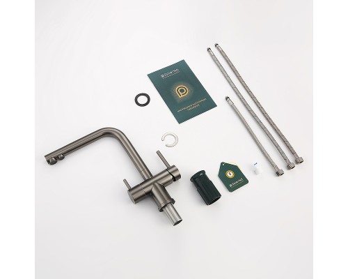 Смеситель для кухни Splenka S70.61.09 Графит матовый