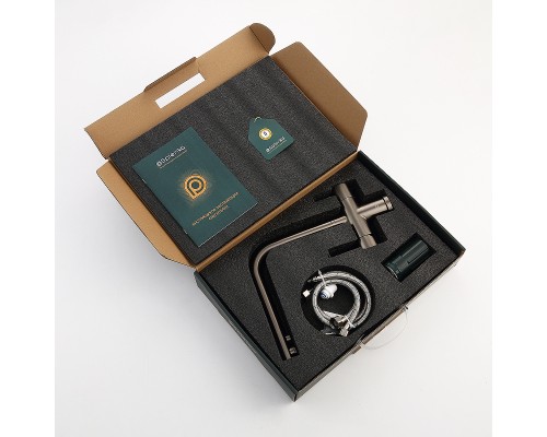 Смеситель для кухни Splenka S70.61.09 Графит матовый