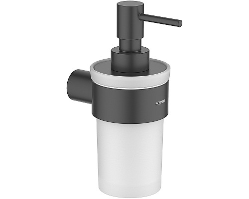 Дозатор для жидкого мыла Aquatek Лира AQ4405MB Черный матовый