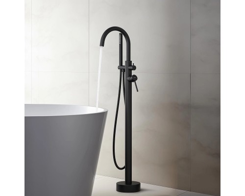 Смеситель для ванны Aquatek Европа AQ1345MB Черный матовый