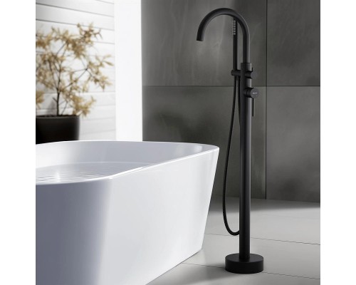 Смеситель для ванны Aquatek Европа AQ1345MB Черный матовый