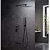 Душевая система Aquatek Лира AQ1473MB Черная матовая