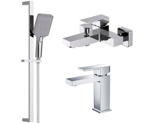 Комплект смесителей Aquatek Либра AQ1630CR Хром