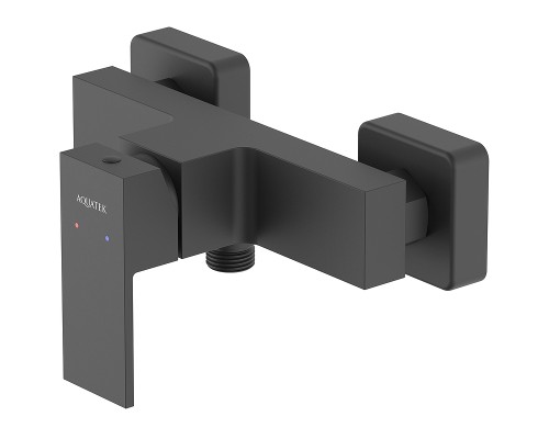 Комплект смесителей Aquatek Либра AQ1631MB Черный матовый