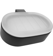 Мыльница Altasan Лотос ЛТ30ЧМ Черная матовая