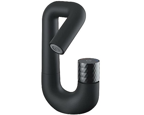 Смеситель для раковины Iddis Twist TWIBLBTi01 Черный матовый