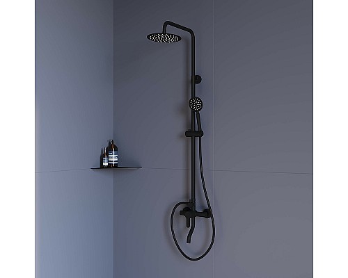 Душевая система RGW Shower Panels SP-24B 59140124-04 Черная Душевая система RGW Shower Panels SP-24B 59140124-04 Черная