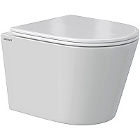 Унитаз Berges Vita Rimless 082255 подвесной с сиденьем Микролифт