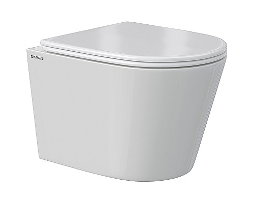 Унитаз Berges Vita Rimless 082255 подвесной с сиденьем Микролифт