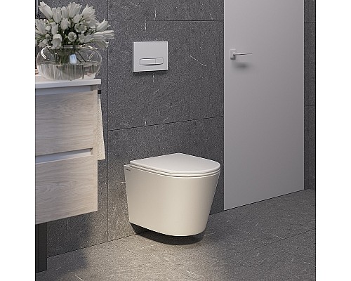 Унитаз Berges Vita Rimless 082255 подвесной с сиденьем Микролифт