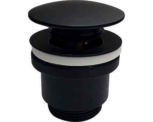 Донный клапан Haiba HB64-7 click-clack Черный матовый