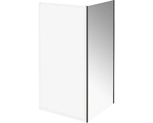 Душевая стенка Kerama Marazzi Vetro 80 VE.80.FP.BLK.M профиль Черный матовый стекло прозрачное Душевая стенка Kerama Marazzi Vetro 80 VE.80.FP.BLK.M профиль Черный матовый стекло прозрачное