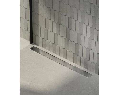 Душевой лоток Kerama Marazzi 75 с решеткой Хром / под плитку