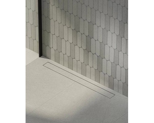 Душевой лоток Kerama Marazzi 75 с решеткой Хром / под плитку