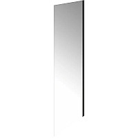 Душевая стенка Kerama Marazzi Cristallo 100 CT.100.FP.BLK.M профиль Черный матовый стекло прозрачное